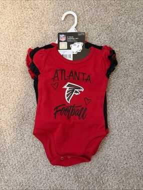 Atlanta Falcons 2 Piece Creeper Set